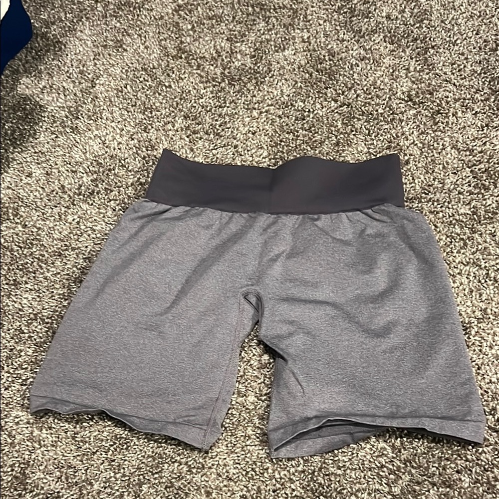 Gray NVGTN Shorts